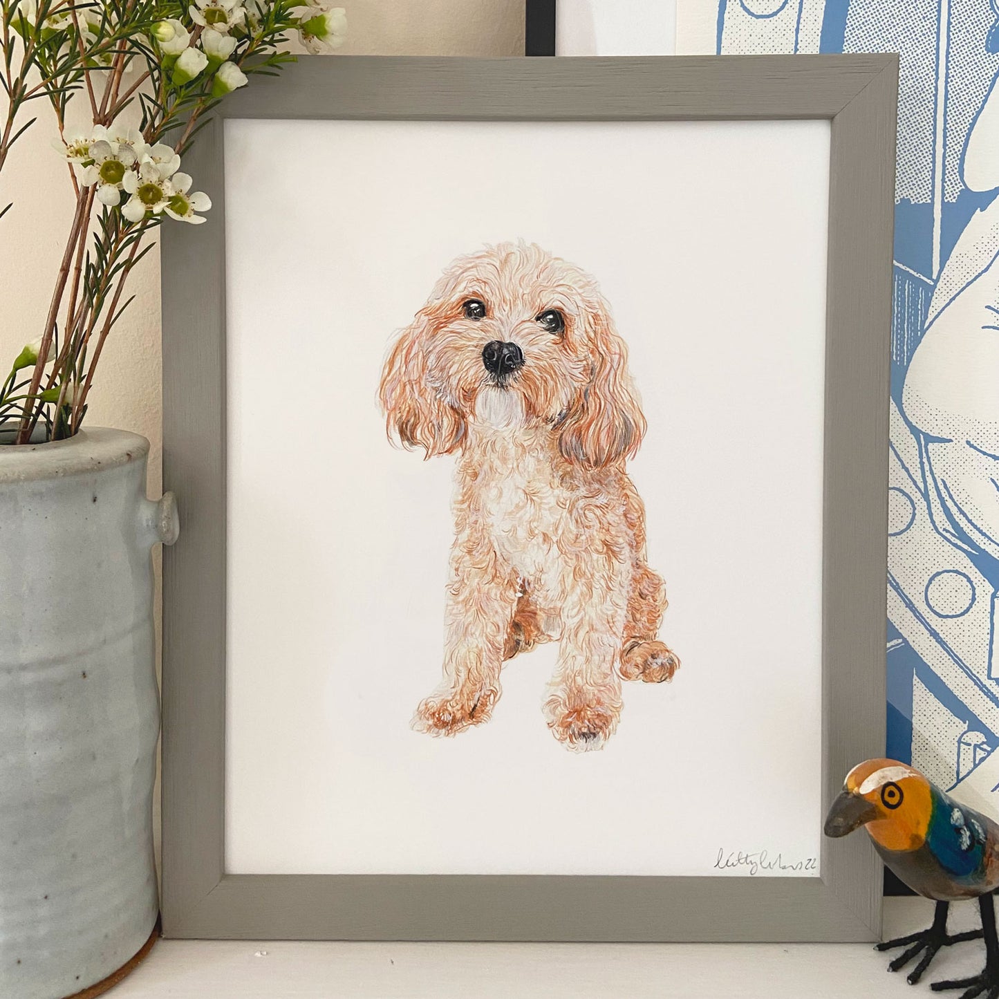 Apricot Cavapoo