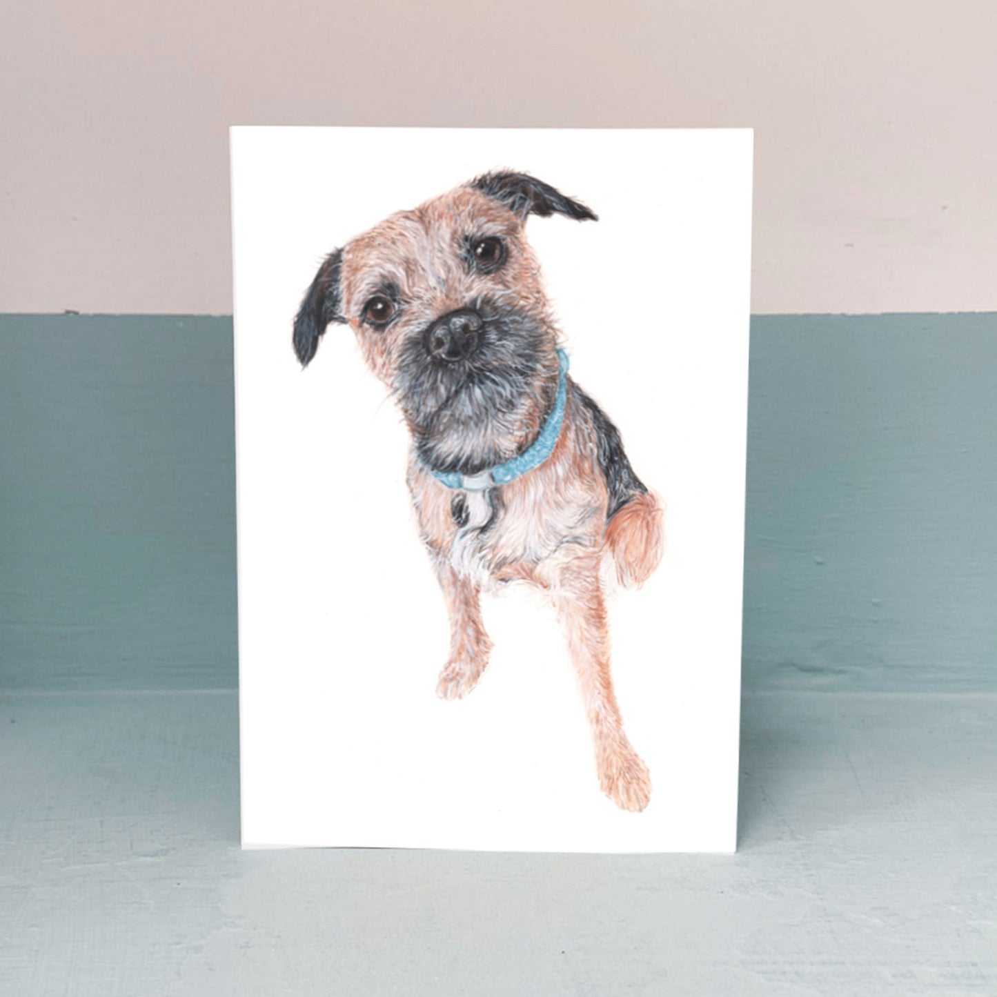 Boarder Terrier Card