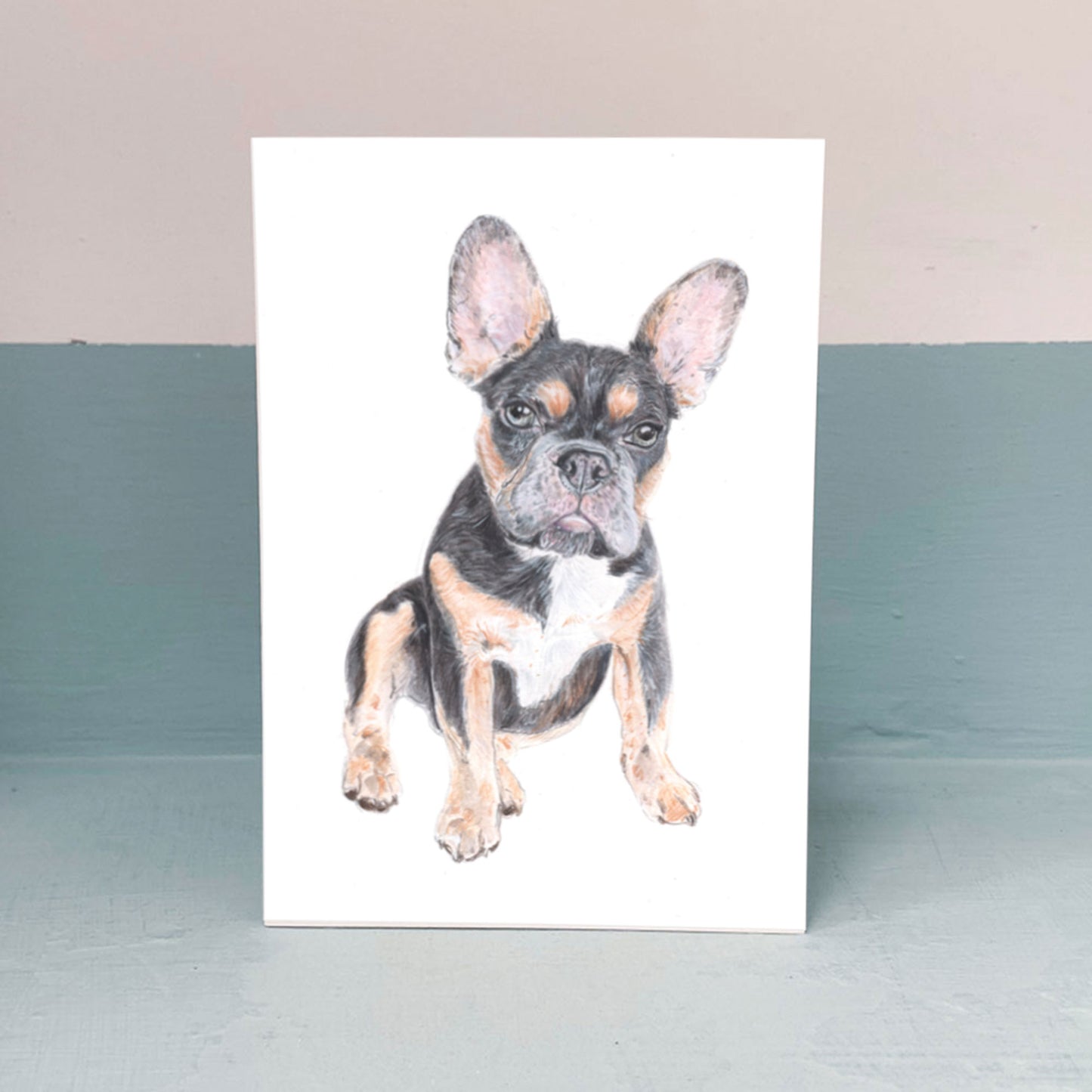 French Bulldog Card