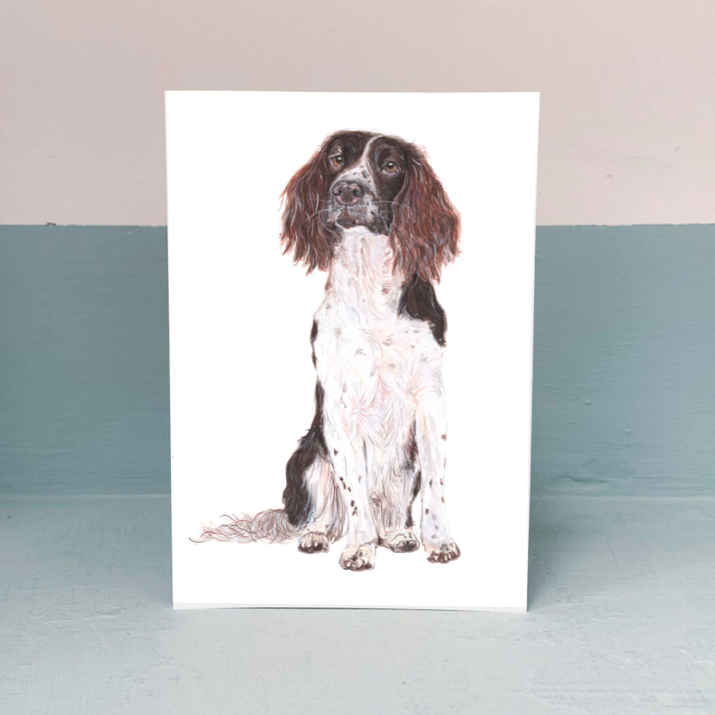 Springer Spaniel Card