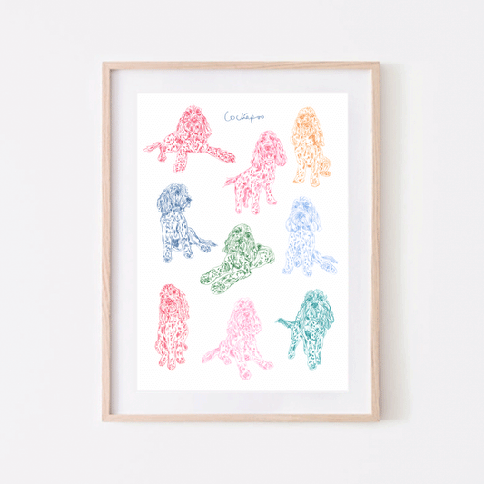 Cockapoo Print