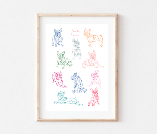 French Bulldog Print