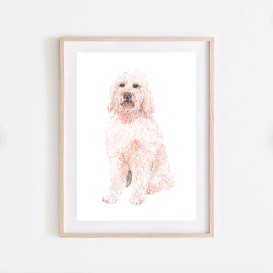 Golden Doodle Print